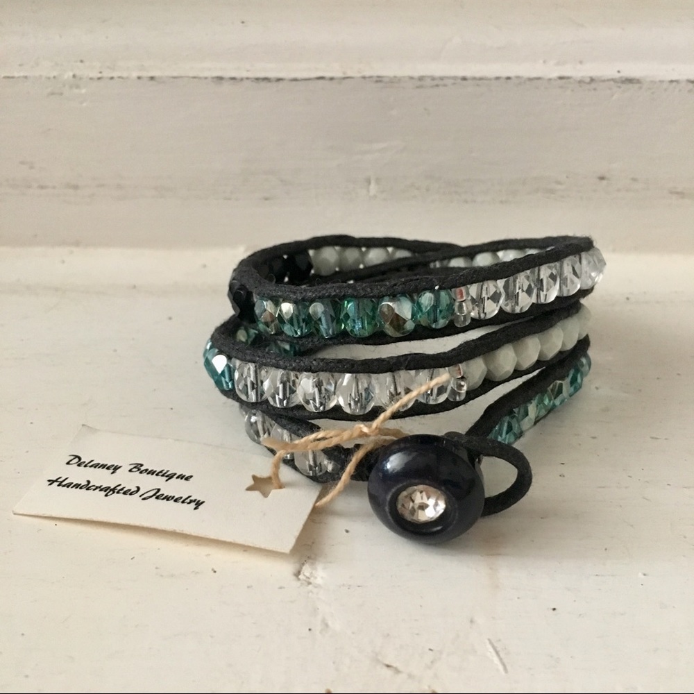 Summer Beaded Wrap Bracelet
